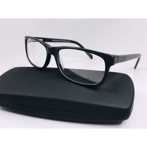 New Designer Inspired SUCCESS XPL Matte Black WILLS Eyeglasses 55mm with Case